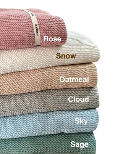 Personalised Baby Knit Blanket
