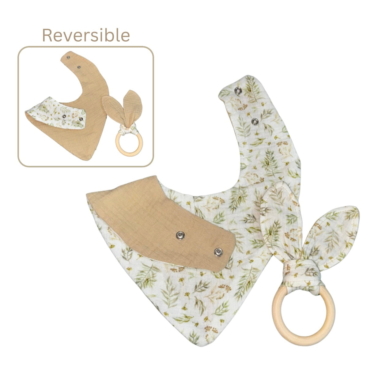 Bib & Teether Teether Set